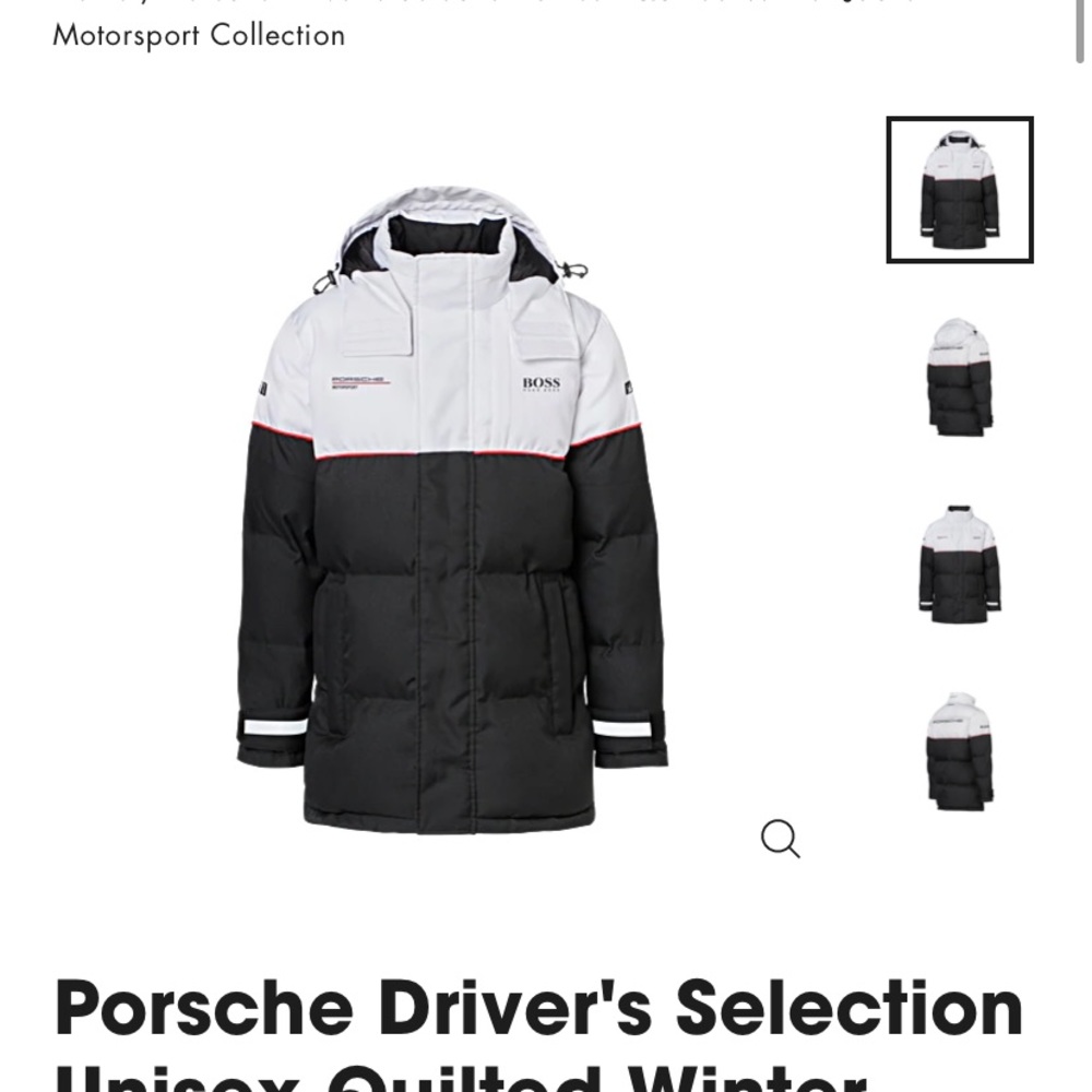 Slightly used Porsche Motorsport jacket